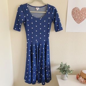 LuLaRoe Whimsical Polka Dot Dress